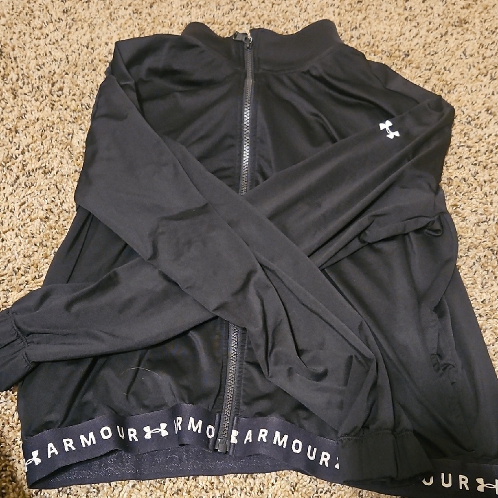 Under Armour Black Full-Zip Jacket